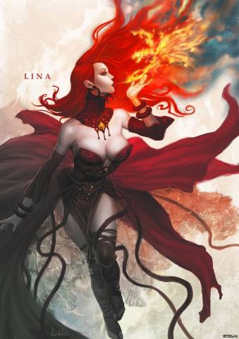 Lina, Дева огня